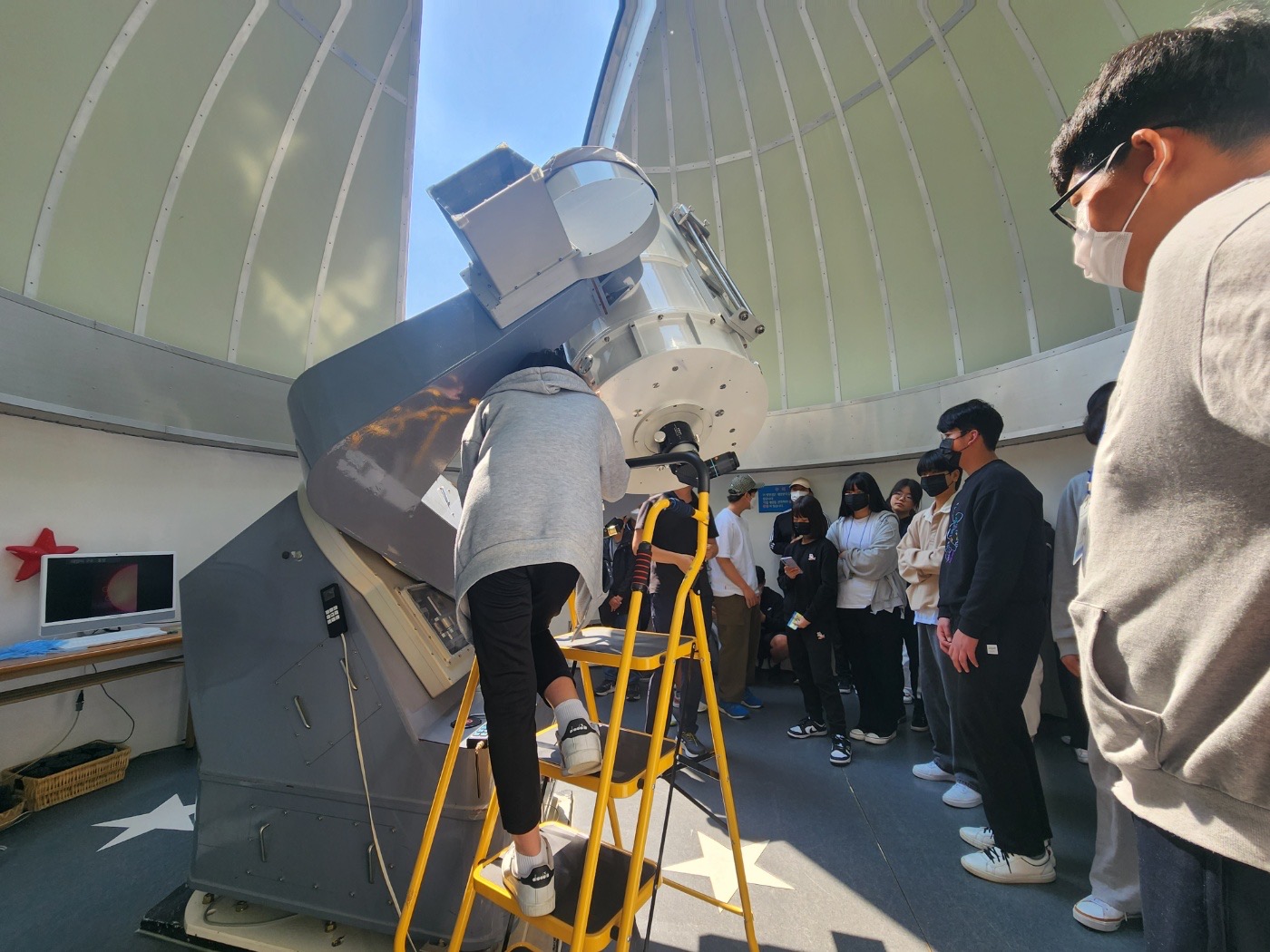 남원시 청소년 수련관 방과후아카데미 주간 태양 관측 체험 사진 (2023.05.13.)2