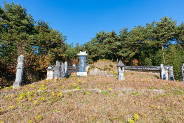 마천목장군 묘소